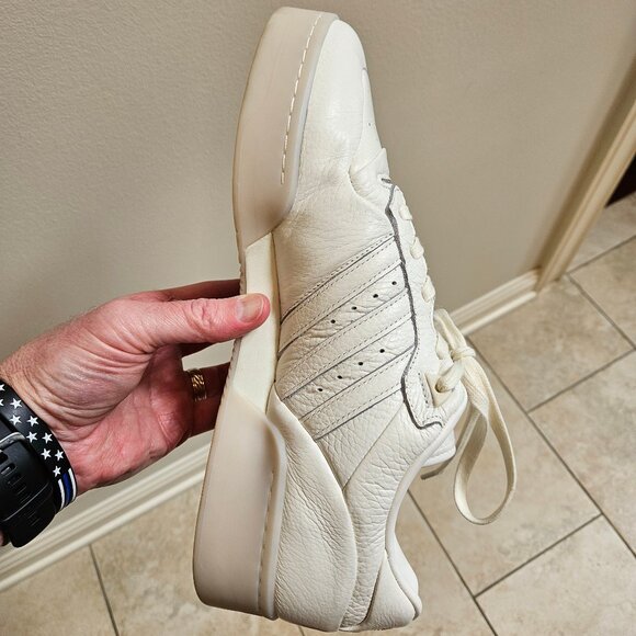 Adidas Men's Rivalry Lux Low Sneakers, Cloud/Ivory, Sz 12.5 - Picture 13 of 16